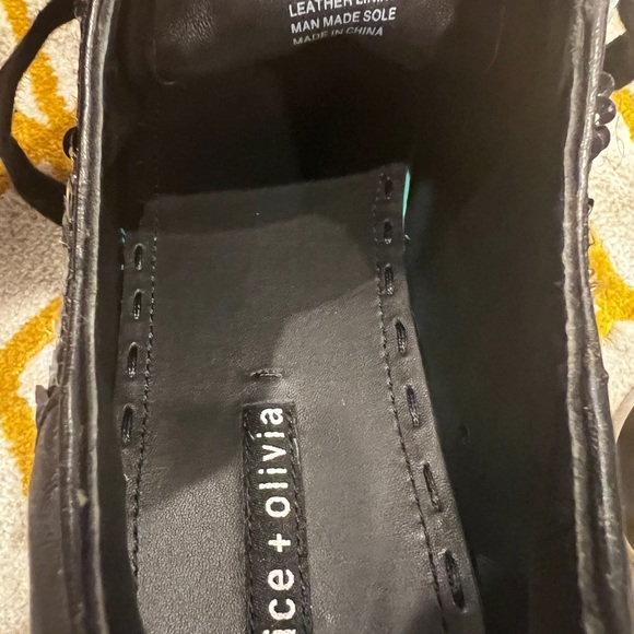 Alice + Olivia Ezra Sequin Platform Sneakers - Picture 7 of 7